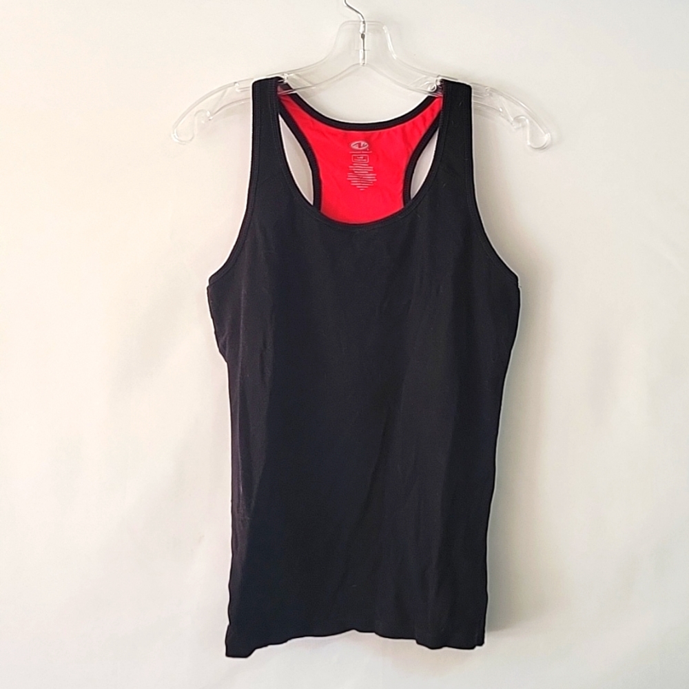 Athletic Works tank with built in bra Size L